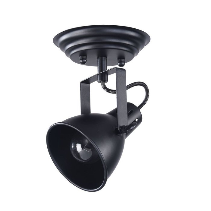 Потолочный светильник Ibbi с плафоном черного цвета - купить Потолочные светильники по цене 2800.0