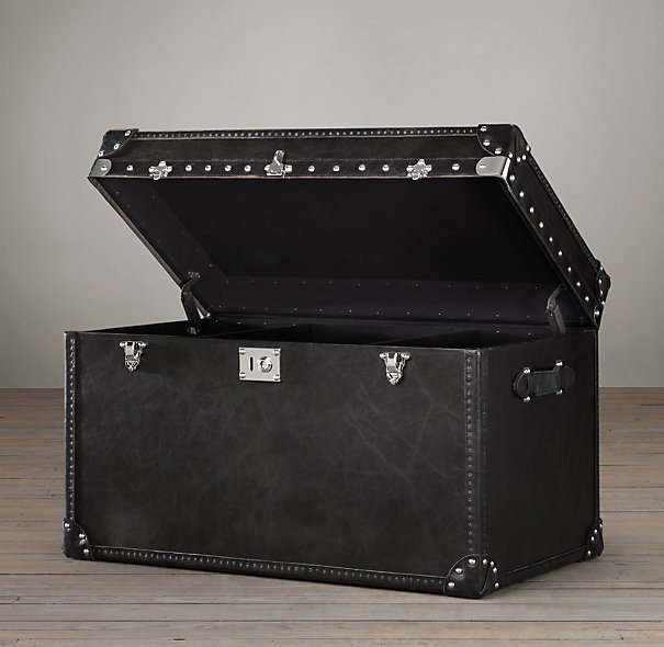 Кофейный столик Mayfair steamer trunk tall - купить Журнальные столики по цене 229199 Кофейный столик Mayfair steamer trunk tall - купить Журнальные столики по цене 229199