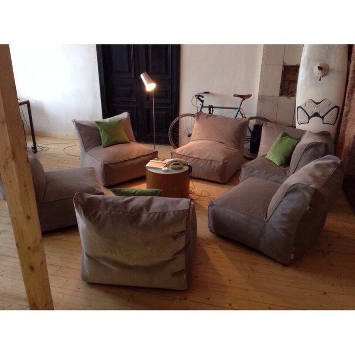 Бескаркасный модульный диван Ivonne из шести модулей - лучшие Бескаркасная мебель в INMYROOM