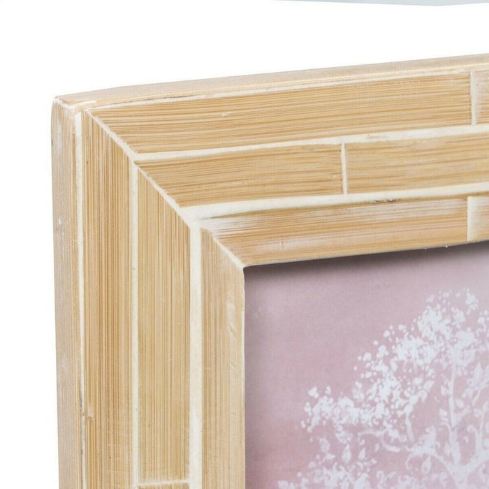 Фоторамка Бежевый Бамбук Деревянный MDF 17 x 1 x 22 cm - лучшие Рамки в INMYROOM