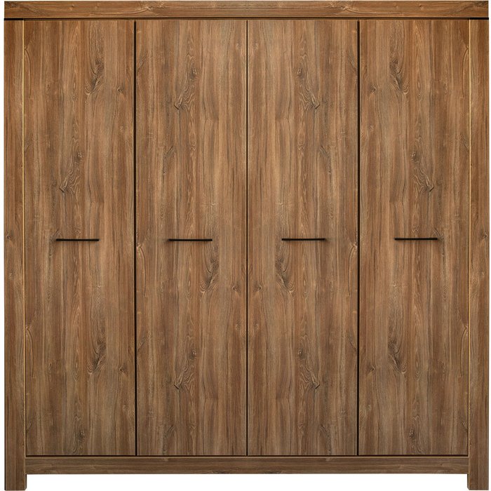 Шкаф для одежды Гранде коричневого цвета