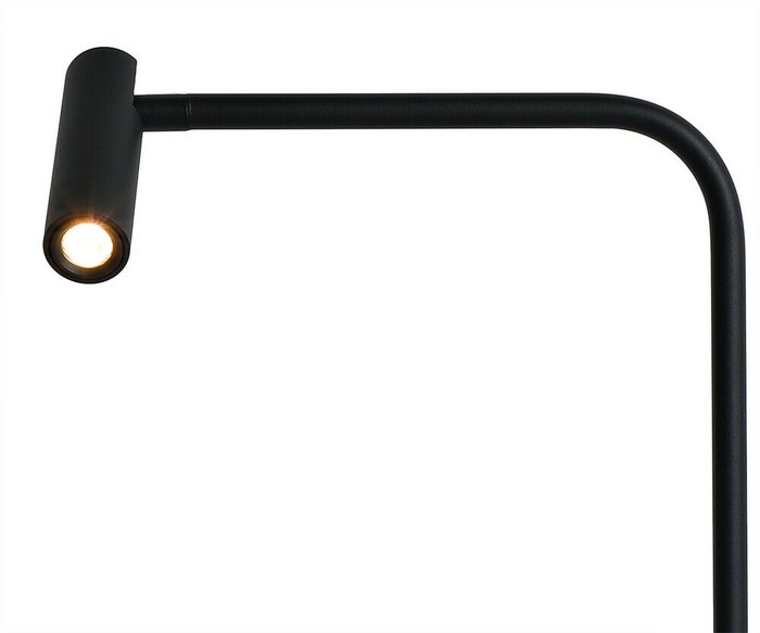 Настольная светодиодная лампа Алери черного цвета - купить Настольные лампы по цене 5900.0
