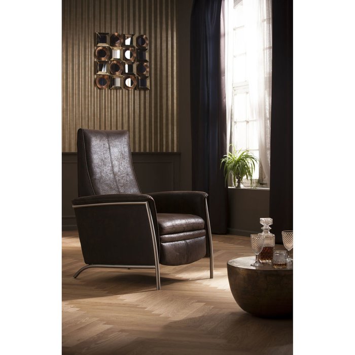 Кресло для отдыха Lazy коричневого цвета - купить Интерьерные кресла по цене 136710.0