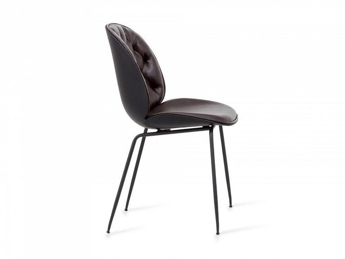 Стул Beetle темно-коричневого цвета - лучшие Обеденные стулья в INMYROOM