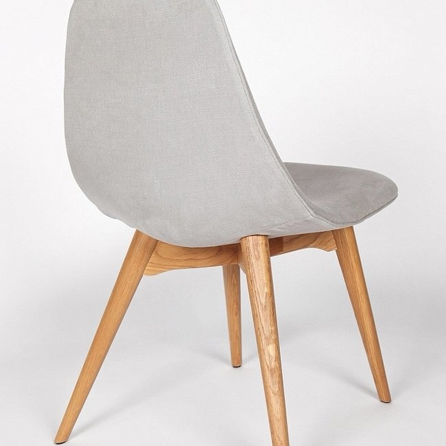 Стул Contour серого цвета - лучшие Обеденные стулья в INMYROOM