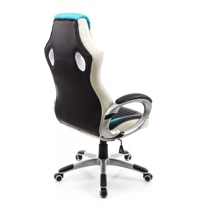  Офисное кресло Roketas голубого цвета - лучшие Офисные кресла в INMYROOM