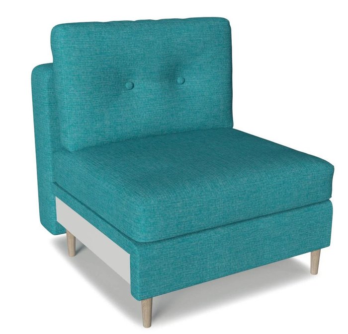 Модуль кресло Белфаст голубого цвета