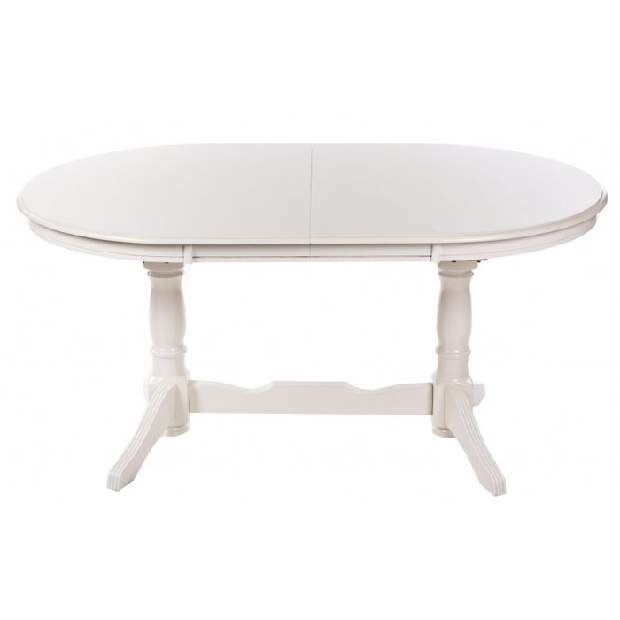 Раздвижной обеденный стол 100х160 Europa бежевого цвета - купить Обеденные столы по цене 50720.0