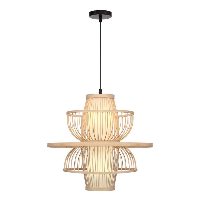 Светильник подвесной ST-Luce Древесный/Белый E27 1*40W ALMA Светильник подвесной ST-Luce Древесный/Белый E27 1*40W ALMA