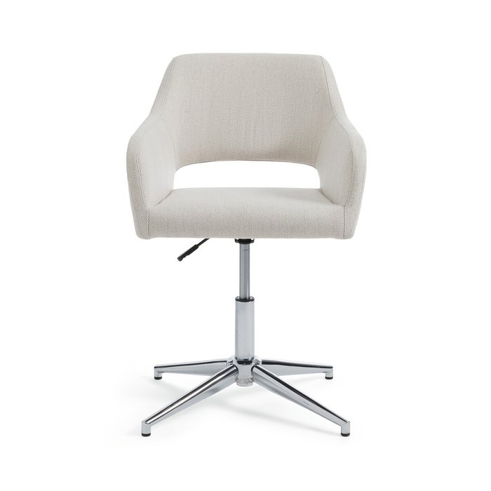 Кресло офисное вращающееся Esma бежевого цвета - купить Офисные кресла по цене 22843.0