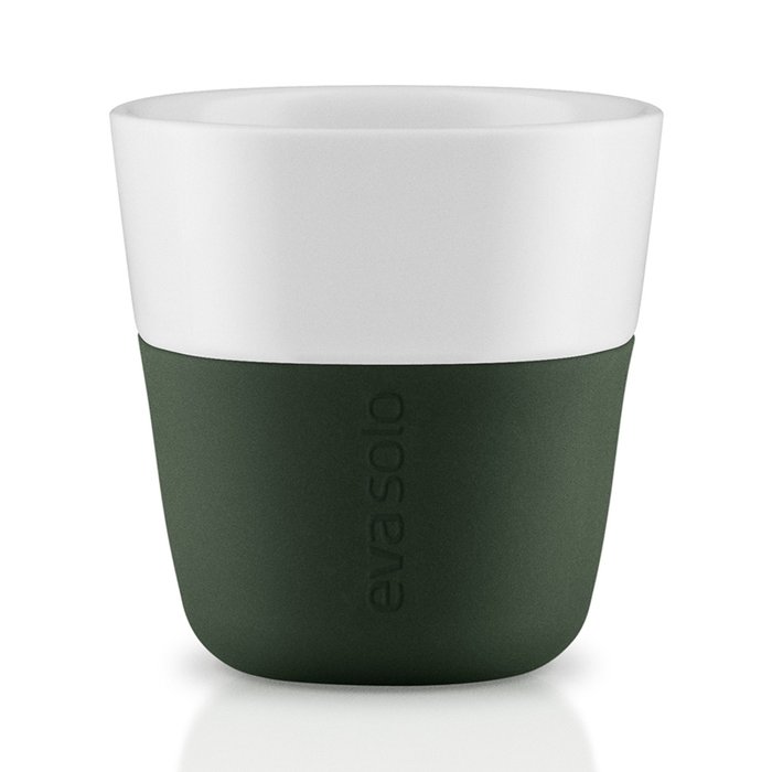 Чашки для эспрессо Eva Solo 2 шт. тёмно-зелёные - лучшие Чашки в INMYROOM