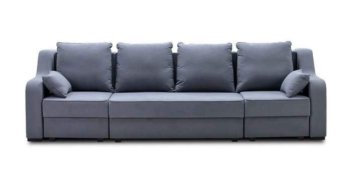 Диван-кровать Реал серого цвета - лучшие Прямые диваны в INMYROOM