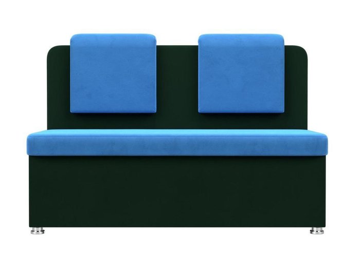 Диван Маккон зелено-голубого цвета - купить Прямые диваны по цене 21999.0