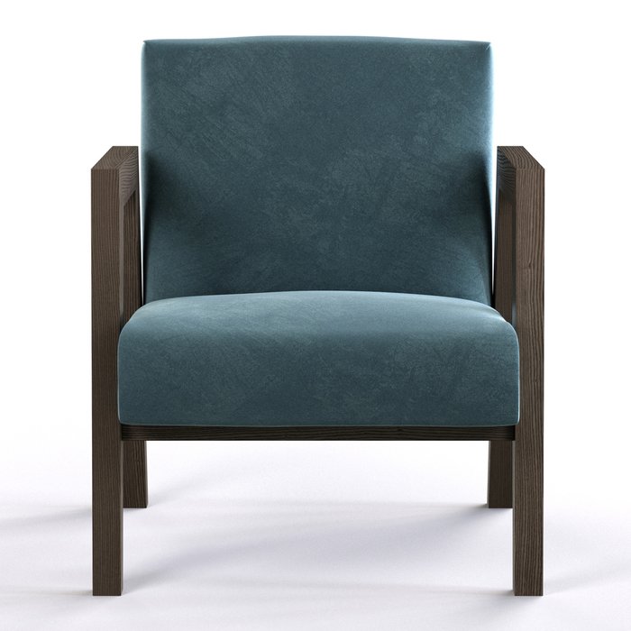 Кресло Five голубого цвета - лучшие Интерьерные кресла в INMYROOM