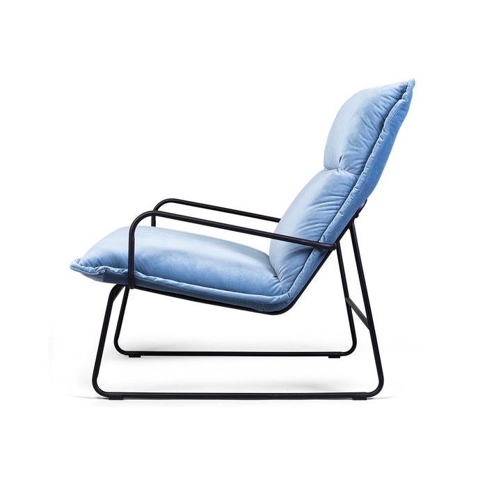 Кресло Aplotta голубого цвета - купить Интерьерные кресла по цене 44551.0