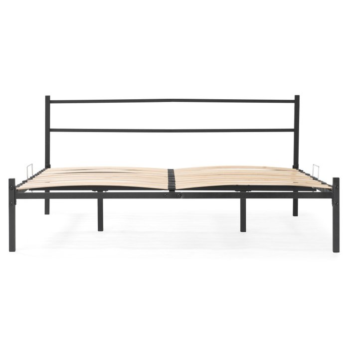 Кровать Фади 140х200 черного цвета - лучшие Кровати для спальни в INMYROOM
