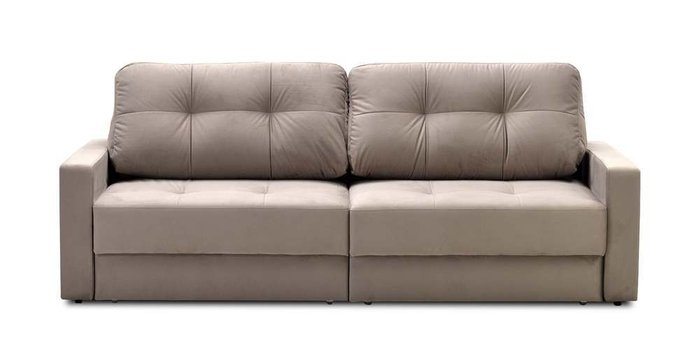 Прямой диван-кровать Сити бежевого цвета - купить Прямые диваны по цене 38570.0