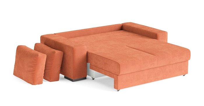 Диван-кровать Матиас ораженжевого цвета - лучшие Прямые диваны в INMYROOM