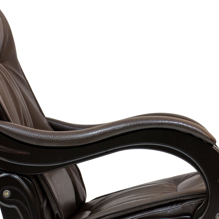 Кресло-глайдер коричневого цвета  - лучшие Интерьерные кресла в INMYROOM