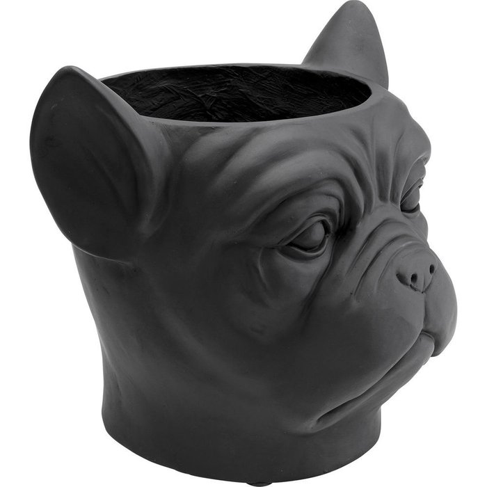 Кашпо Bulldog черного цвета - купить Кашпо и горшки по цене 18660.0