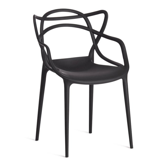 Набор из двух стульев Cat Chair черного цвета - купить Обеденные стулья по цене 6700.0 Набор из двух стульев Cat Chair черного цвета - купить Обеденные стулья по цене 6700.0