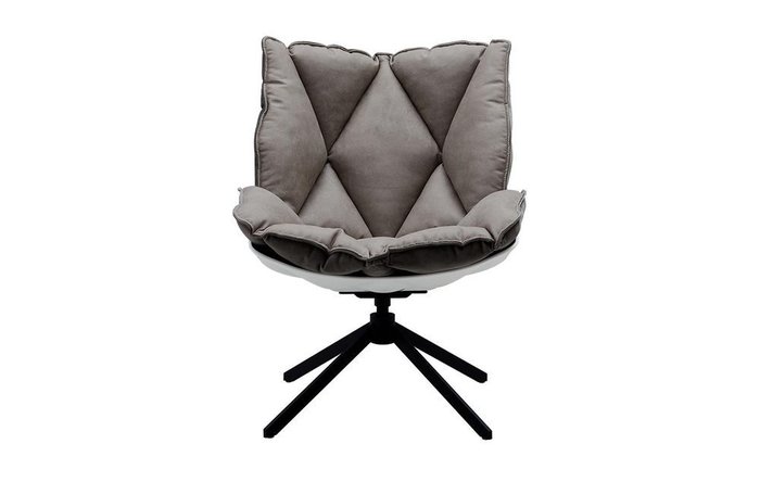 Дизайнерское кресло серого цвета - купить Интерьерные кресла по цене 47500.0
