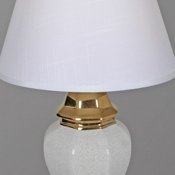 Настольная лампа 30265-0.7-01 (ткань, цвет белый) - лучшие Настольные лампы в INMYROOM
