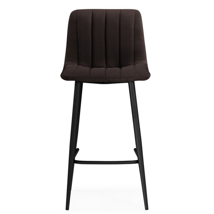 Полубарный стул Дани черного цвета - купить Барные стулья по цене 5990.0