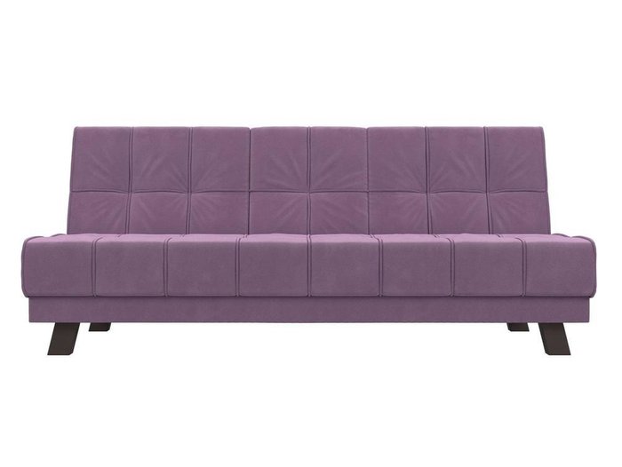 Прямой диван-кровать Винсент сиреневого цвета - купить Прямые диваны по цене 29999.0