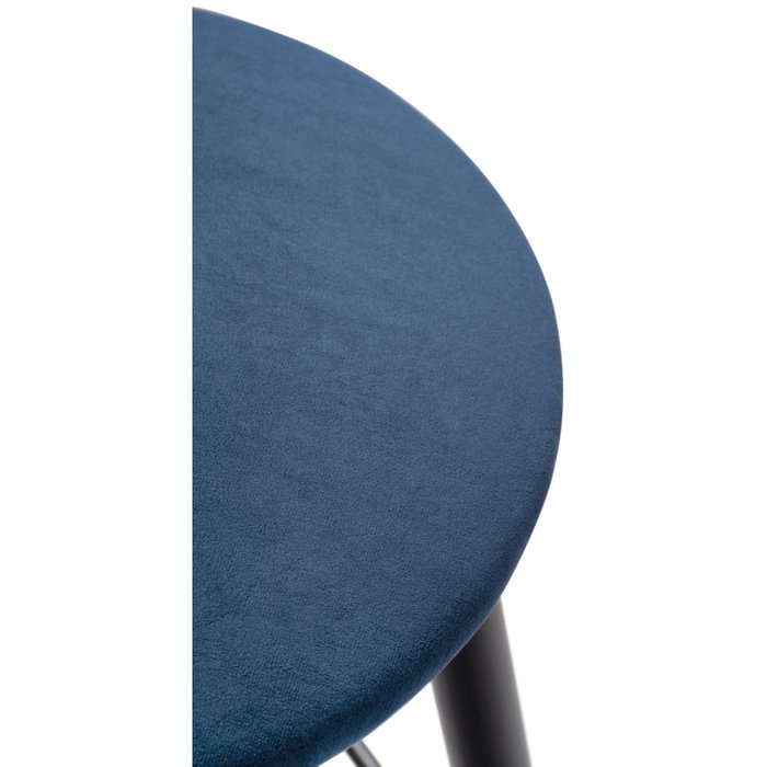Полубарный стул Гангток темно-синего цвета - лучшие Барные стулья в INMYROOM