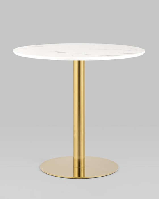 Стол обеденный Толедо бело-золотого цвета - купить Обеденные столы по цене 15990.0