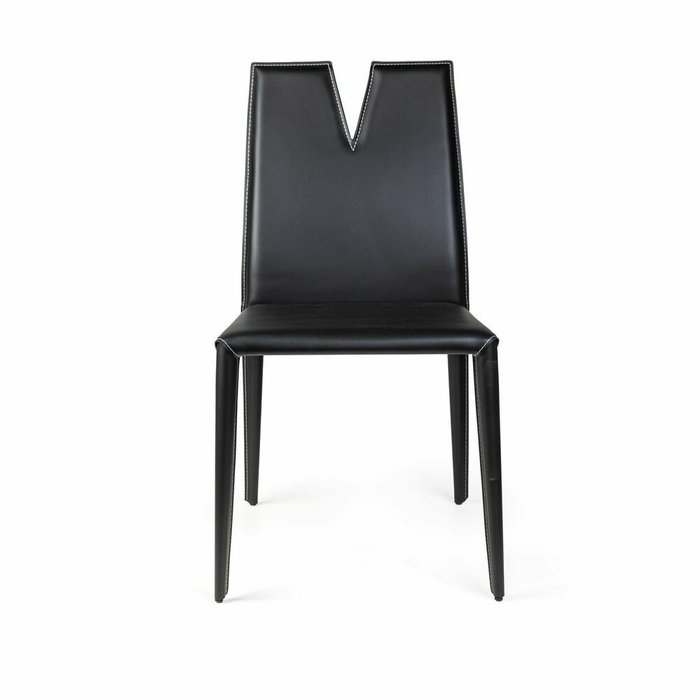 Обеденный стул Boss черного цвета - купить Обеденные стулья по цене 24900.0
