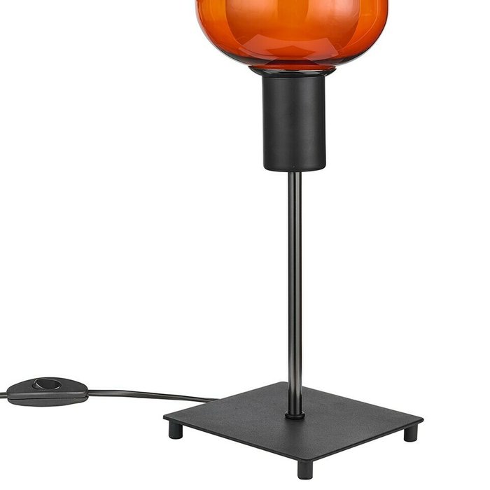 Настольная лампа Nature с оранжевым плафоном - купить Настольные лампы по цене 8855.0