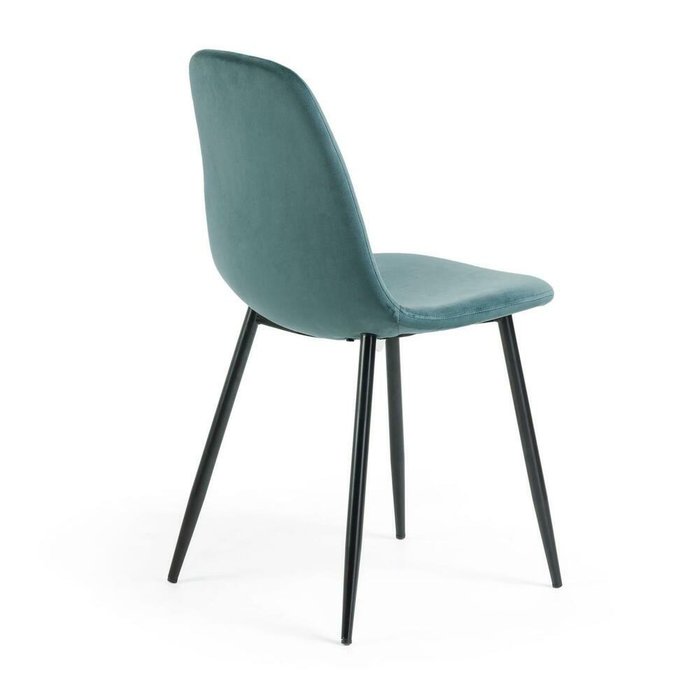 Стул Lissy зелено-бирюзового цвета - лучшие Обеденные стулья в INMYROOM