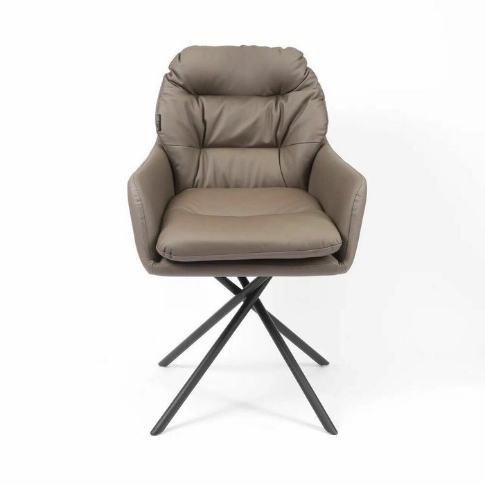 Стул Бристоль серо-коричневого цвета - купить Офисные кресла по цене 15990.0