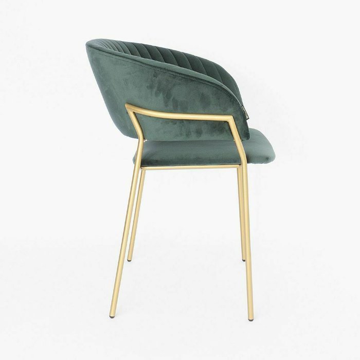 Стул Пиза темно-зеленого цвета - лучшие Обеденные стулья в INMYROOM