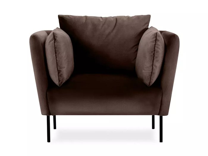 Кресло Copenhagen темно-коричневого цвета - купить Интерьерные кресла по цене 47880.0