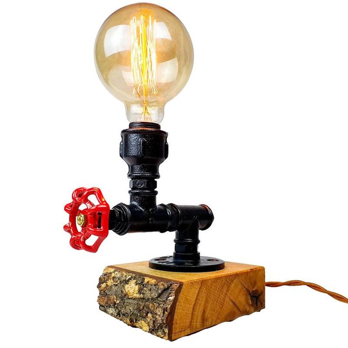 Настольный светильник Mini Man в виде роторного крана