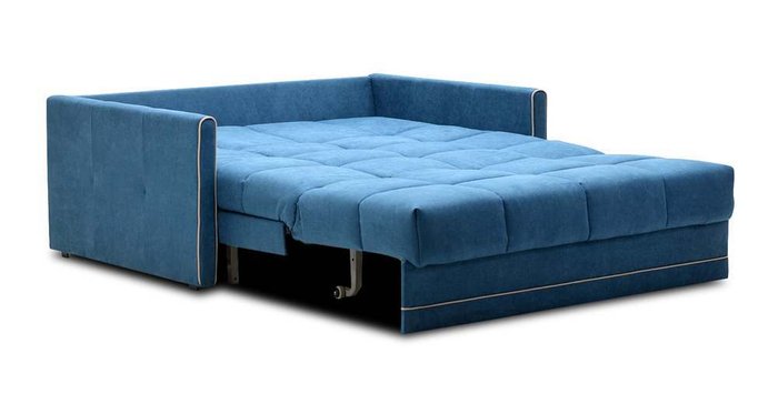 Диван-кровать Клэр 6 синего цвета - лучшие Прямые диваны в INMYROOM