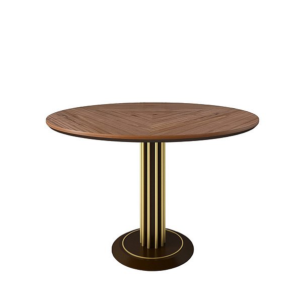 Обеденный стол Silvio коричневого цвета
