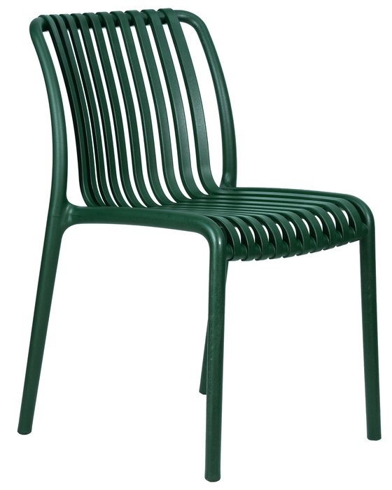 Стул обеденный Walter темно-зеленого цвета - купить Садовые стулья по цене 5110.0