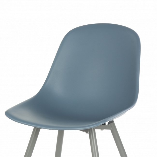 Стул Placido синего цвета - купить Обеденные стулья по цене 6283.0