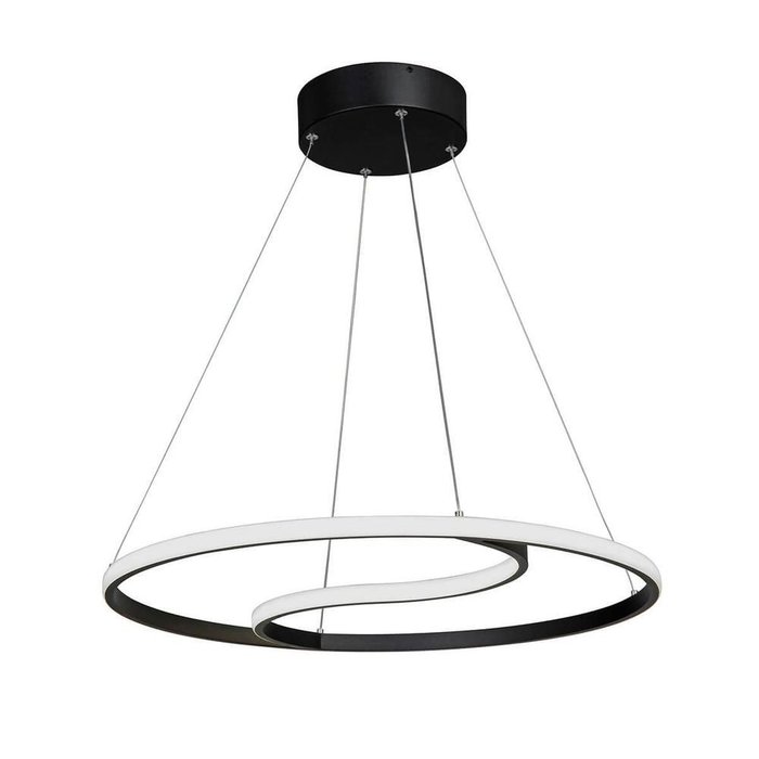 Подвесной светодиодный светильник черно-белого цвета - лучшие Подвесные светильники в INMYROOM