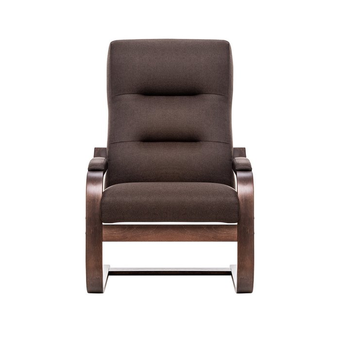 Кресло Оскар коричневого цвета - купить Интерьерные кресла по цене 17100.0