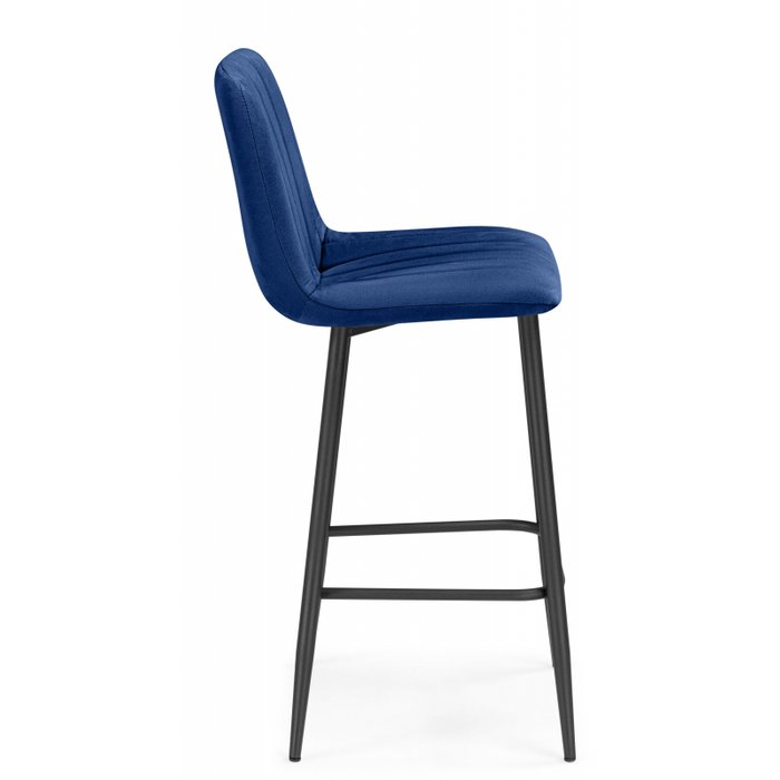 Барный стул Дани Мини синего цвета - лучшие Барные стулья в INMYROOM