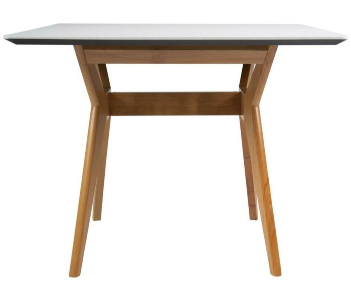 Стол обеденный Нарвик цвета мрамор бьянко - лучшие Обеденные столы в INMYROOM