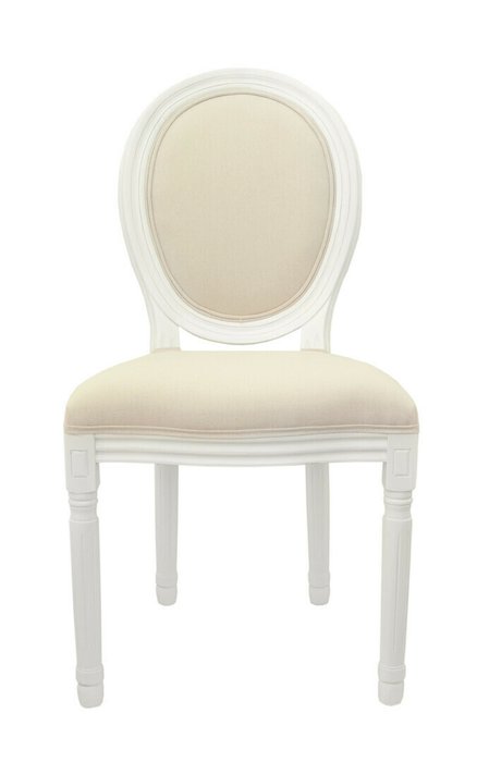Стул Volker beige+white бежевого цвета