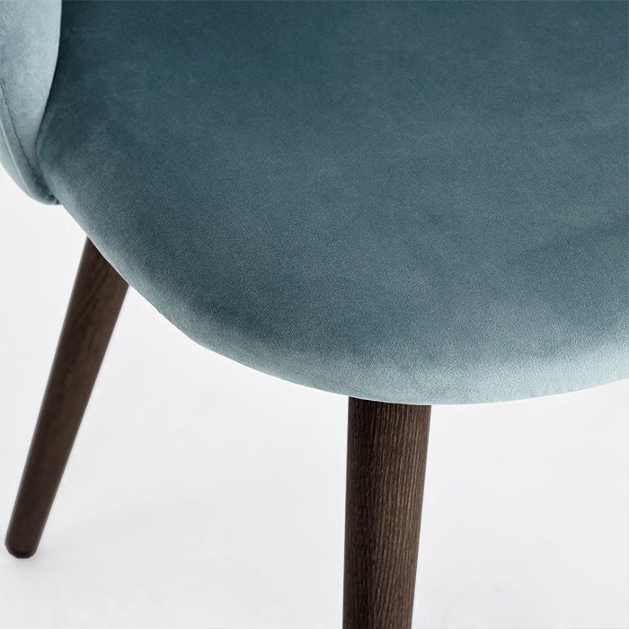 Стул Стивен голубого цвета - лучшие Обеденные стулья в INMYROOM
