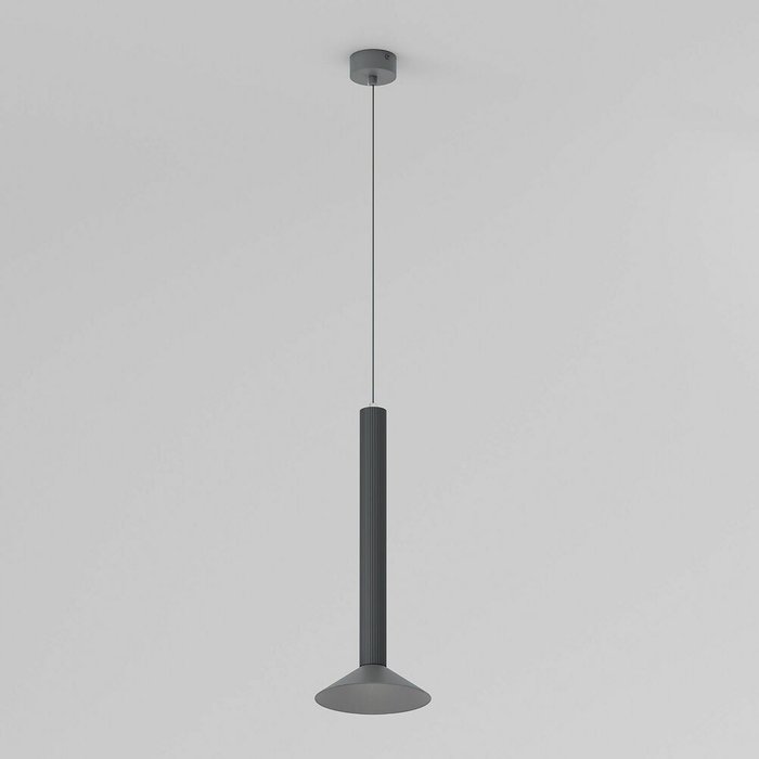 Светильник подвесной светодиодный Fest 7W 3000K графит 50315 LED - купить Подвесные светильники по цене 5390.0