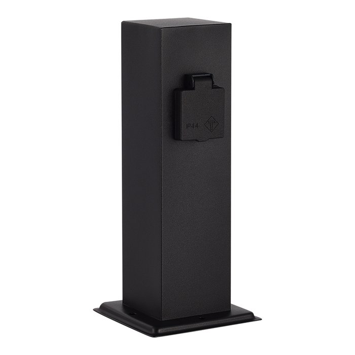 Столб уличный 2 розетки ST-Luce черный 3500W SOCKET - купить Соединитель (коннектор) для треков по цене 6952.0 Столб уличный 2 розетки ST-Luce черный 3500W SOCKET - купить Соединитель (коннектор) для треков по цене 6952.0